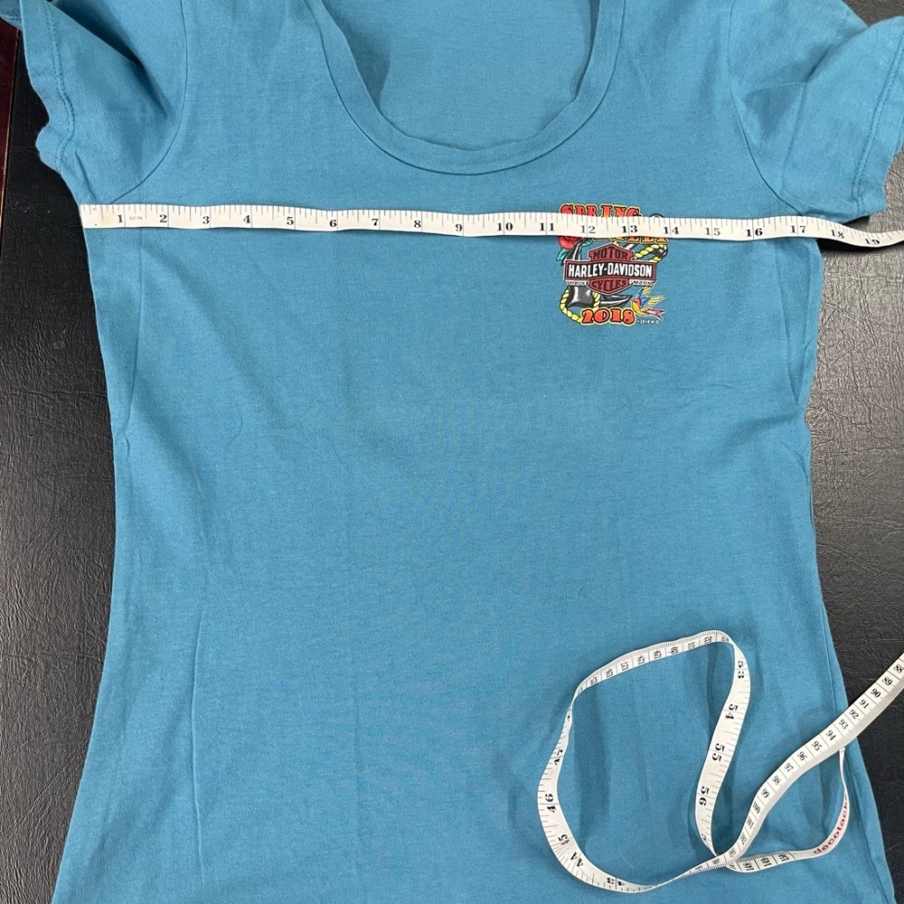 Harley FL Spring Rally tee size medium - Picture 7 of 8